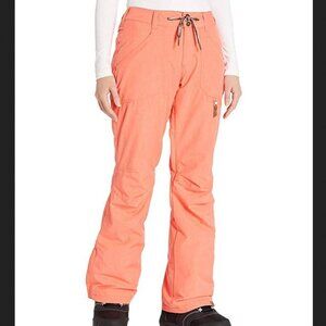 *NEW Roxy Womens Nadia Insulated Pants Coral Size XS